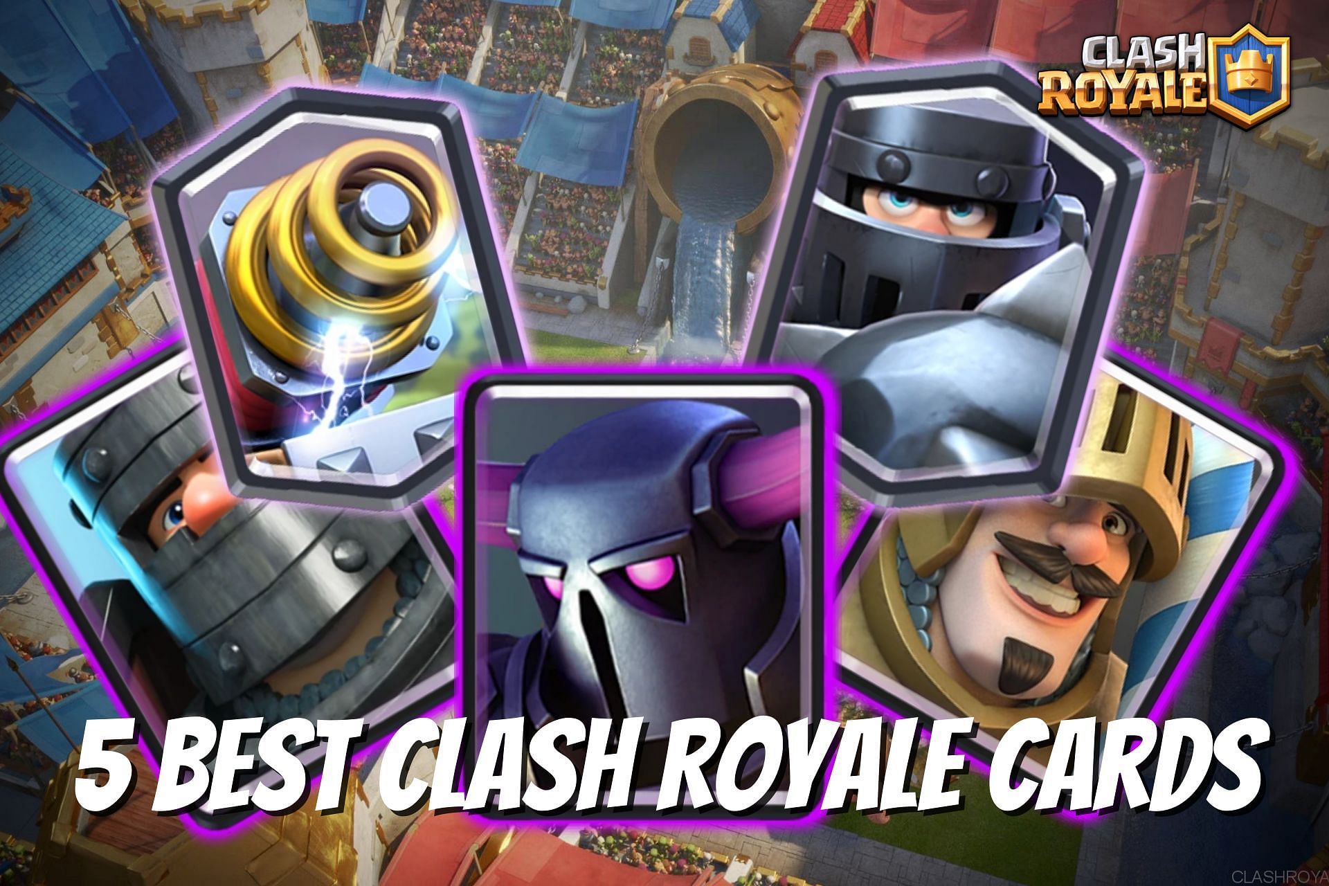 Cards are divided into five rarity types in Clash Royale (Image via Sportskeeda)