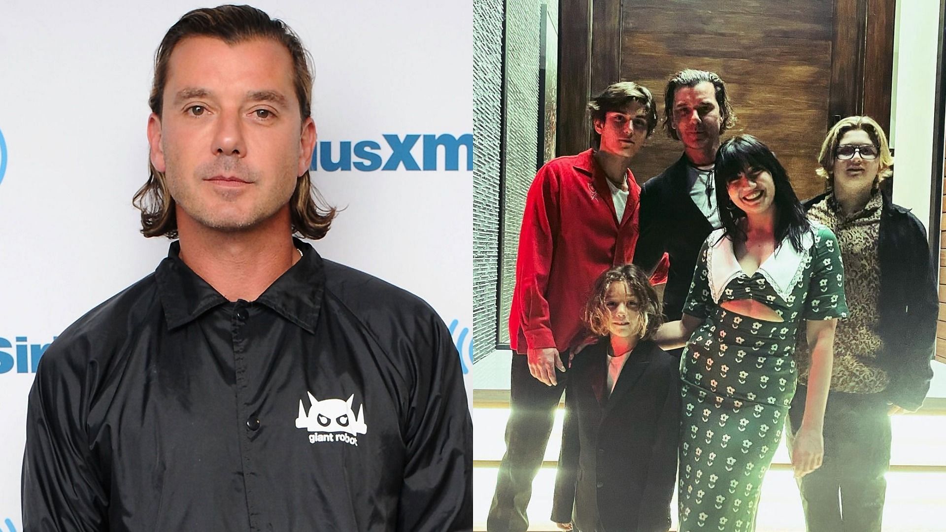 Gavin Rossdale celebrated his daughter&#039;s birthday with three sons (Images via Getty &amp; Instagram)