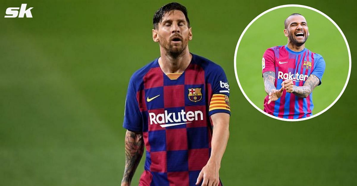 Dani Alves snubs Lionel Messi in his dream Barcelona team
