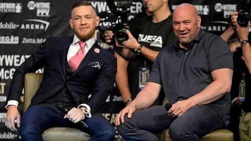 McGregor (L) and White (R) picture via Showtime