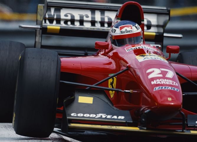 Watch: When the legendary Jean Alesi tested new V12 Ferrari on a wet circuit