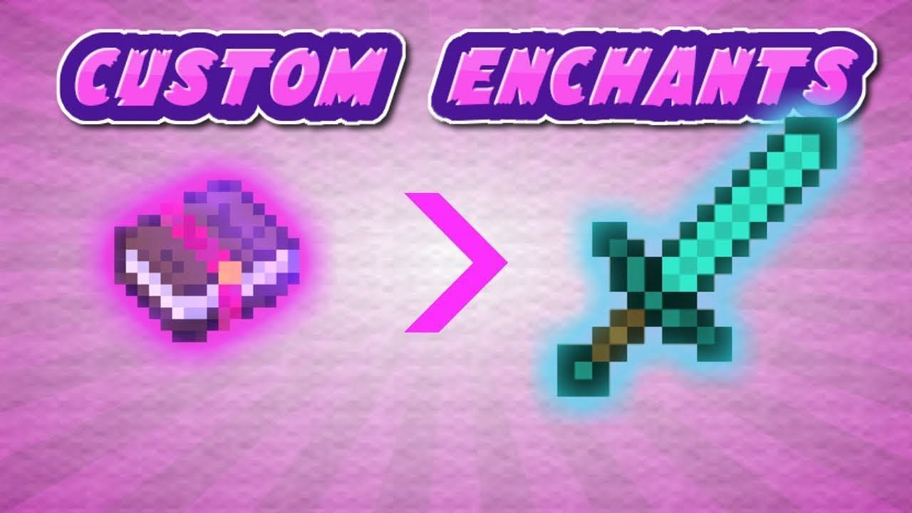 Minecraft servers can use custom enchants to spice up gameplay (Image via YouTube, Cloud Wolf)