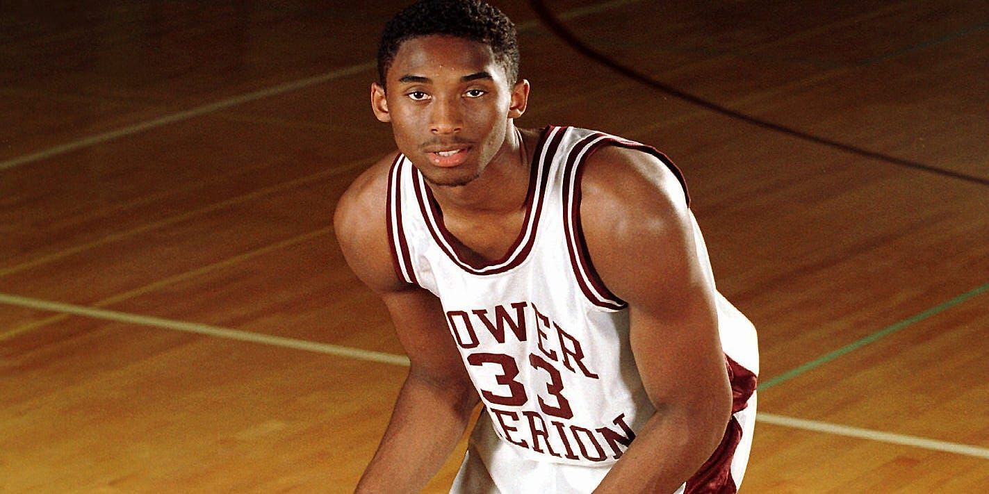 Kobe Bryant as a teenager in Lower Merion High School [Source: USA Today]