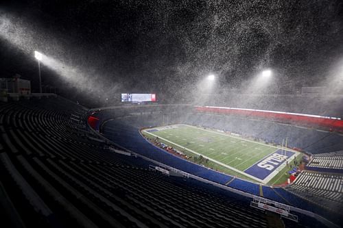 New England Patriots v Buffalo Bills on December 6, 2021