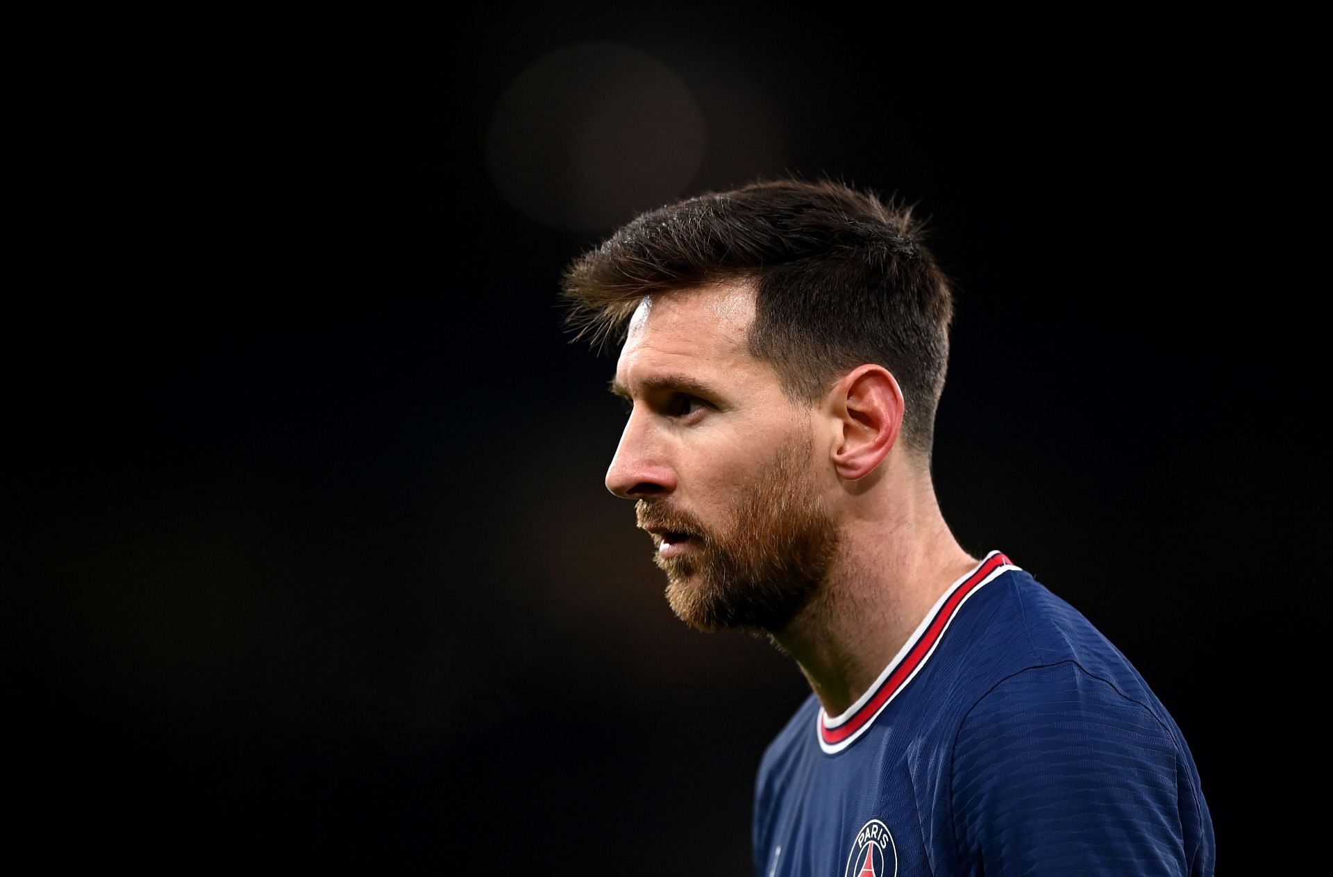 Lionel Messi in Manchester City v Paris Saint-Germain: Group A - UEFA Champions League