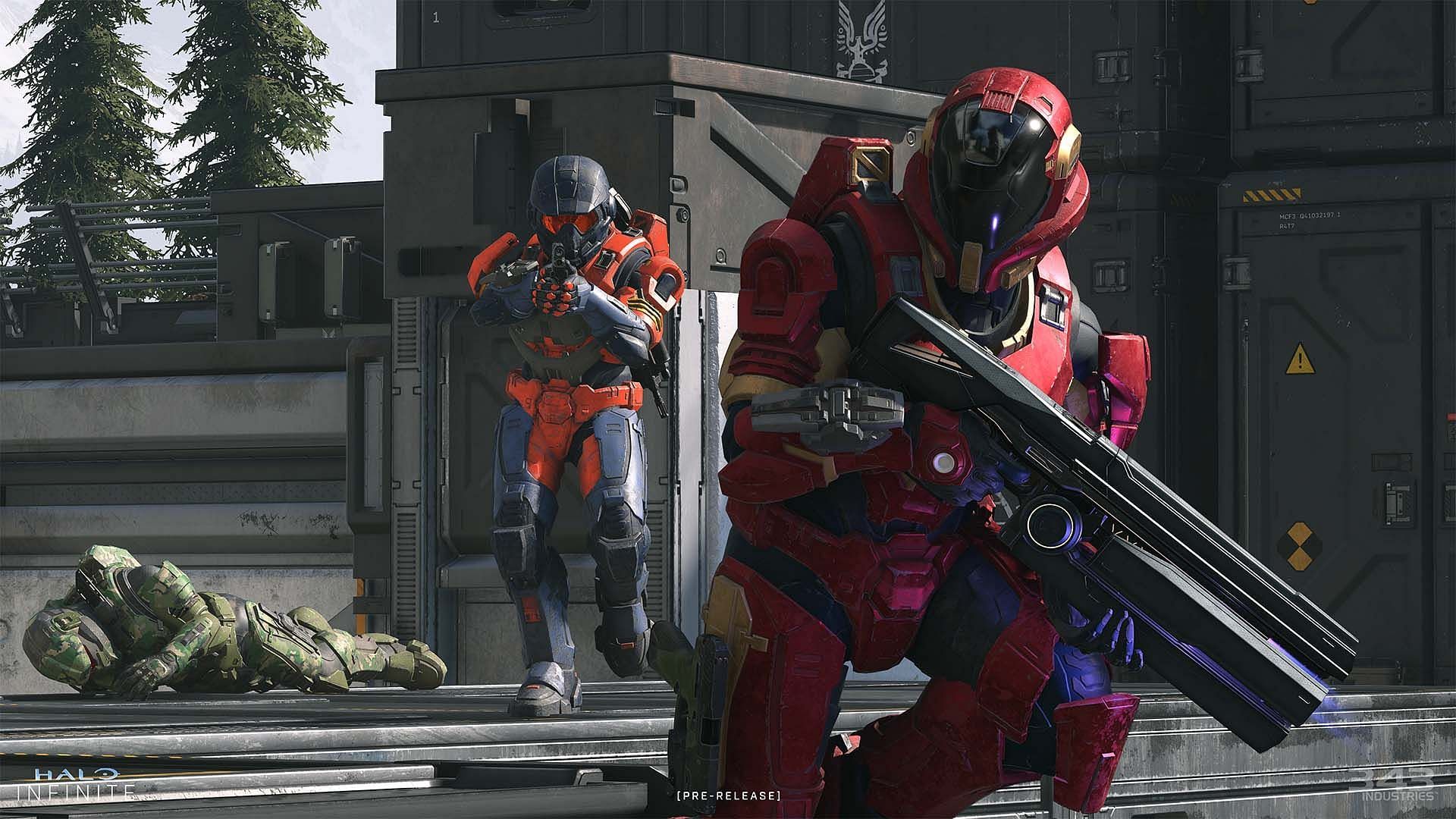 The game&#039;s lack of content might be discouraging the cheaters (Image via 343 Industries)