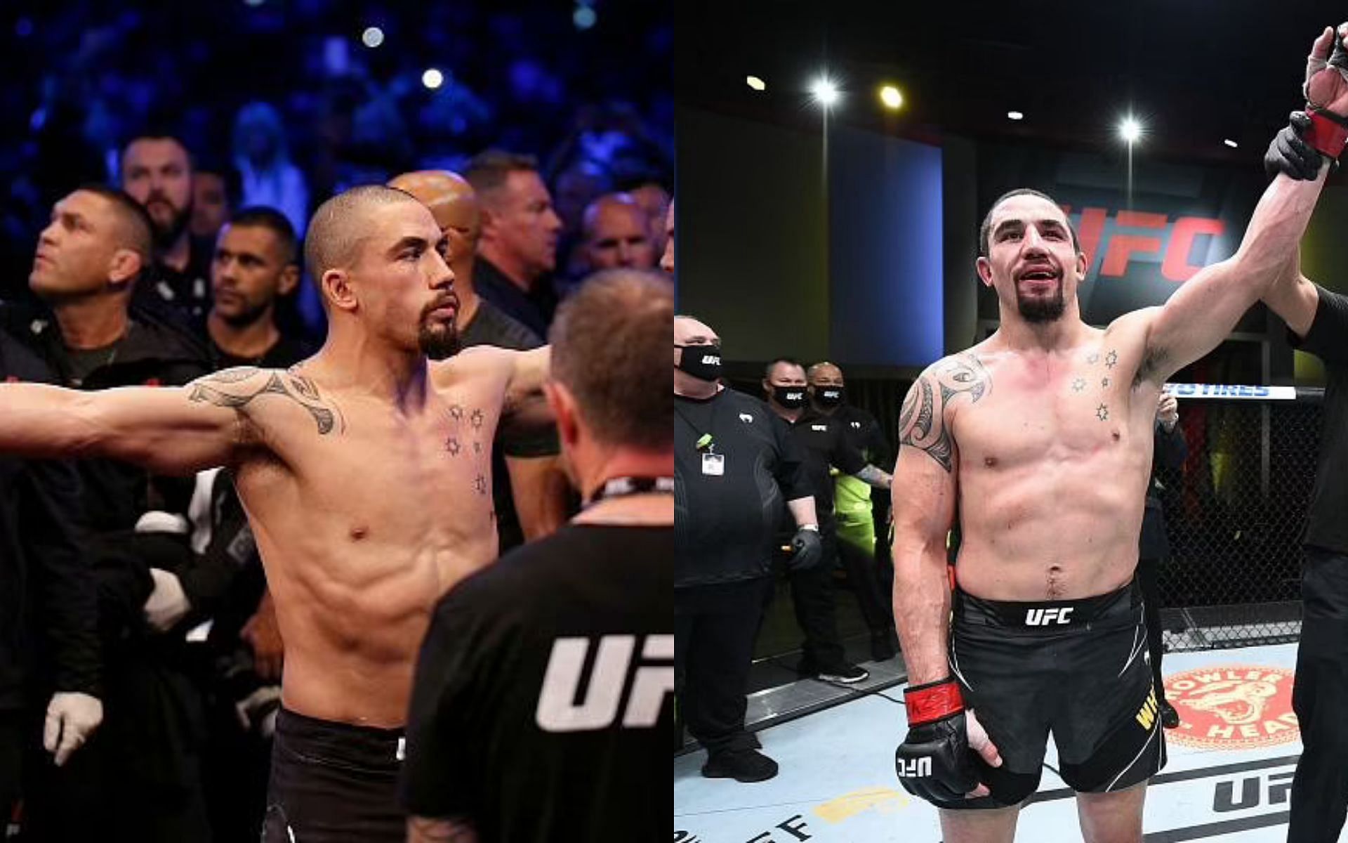 Former UFC middleweight champion Robert Whittaker