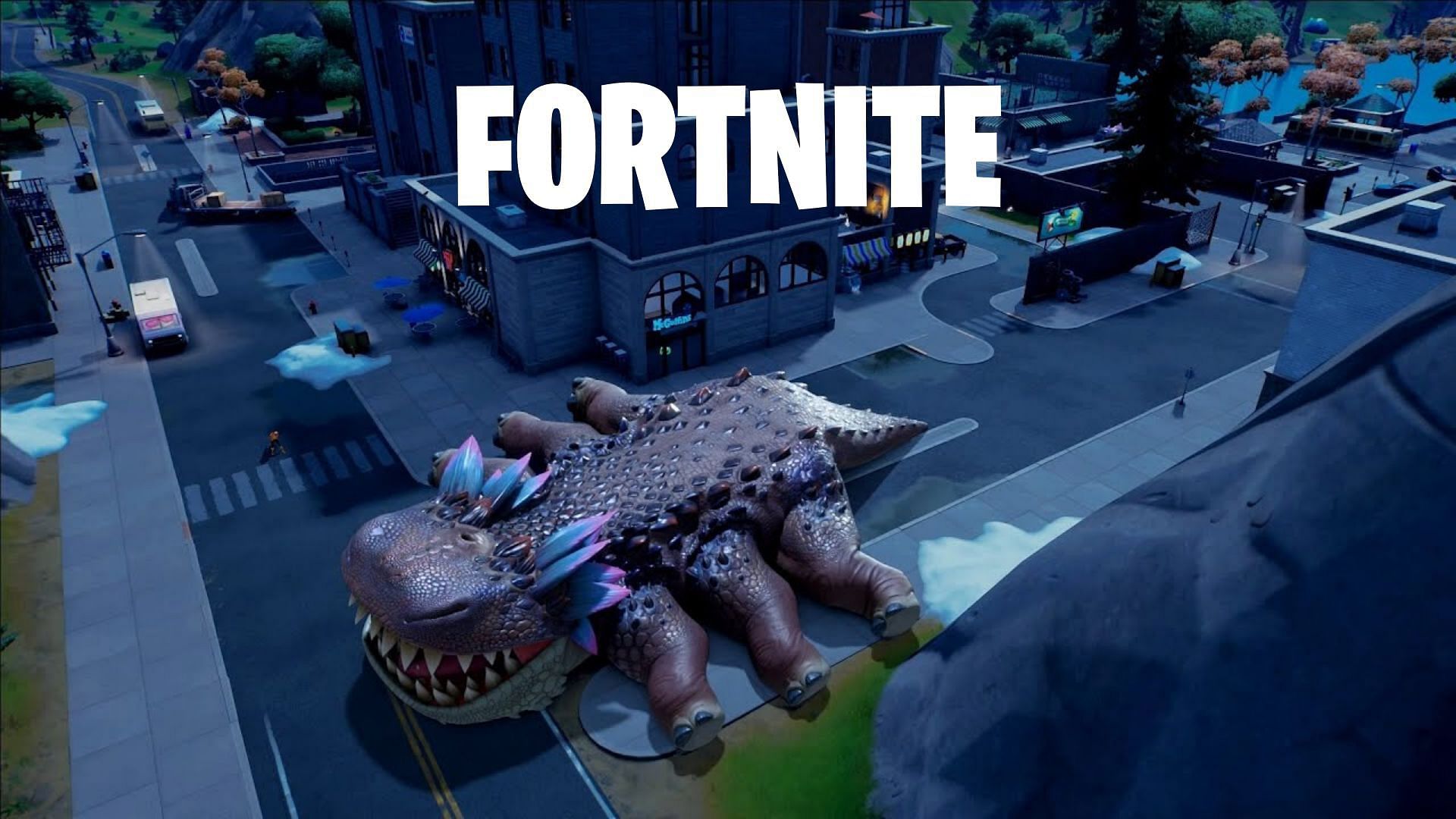What if Klombo, who is invincible, gets killed in Fortnite? (Image via YouTube/GKI)