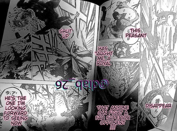 Black Clover chapter 320 raw scans: Lucifero’s anger at Asta. spoilers