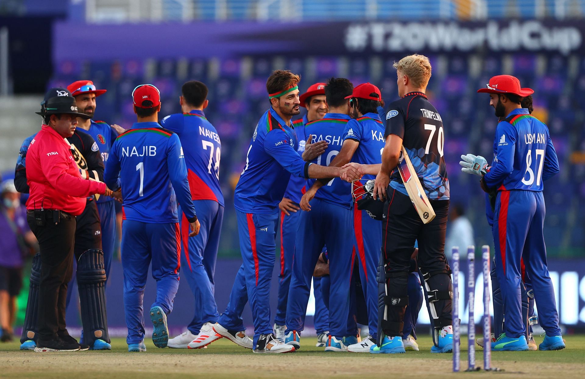 Afghanistan v Namibia - ICC Men&#039;s T20 World Cup 2021