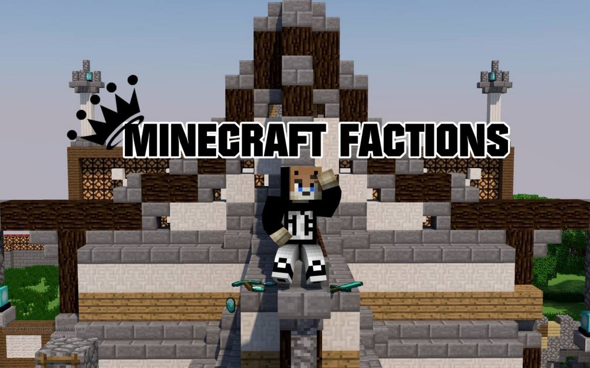 Minecraft Faction is an immersive game mode for players looking to enjoy multiplayer (Image via MinecraftFacs)