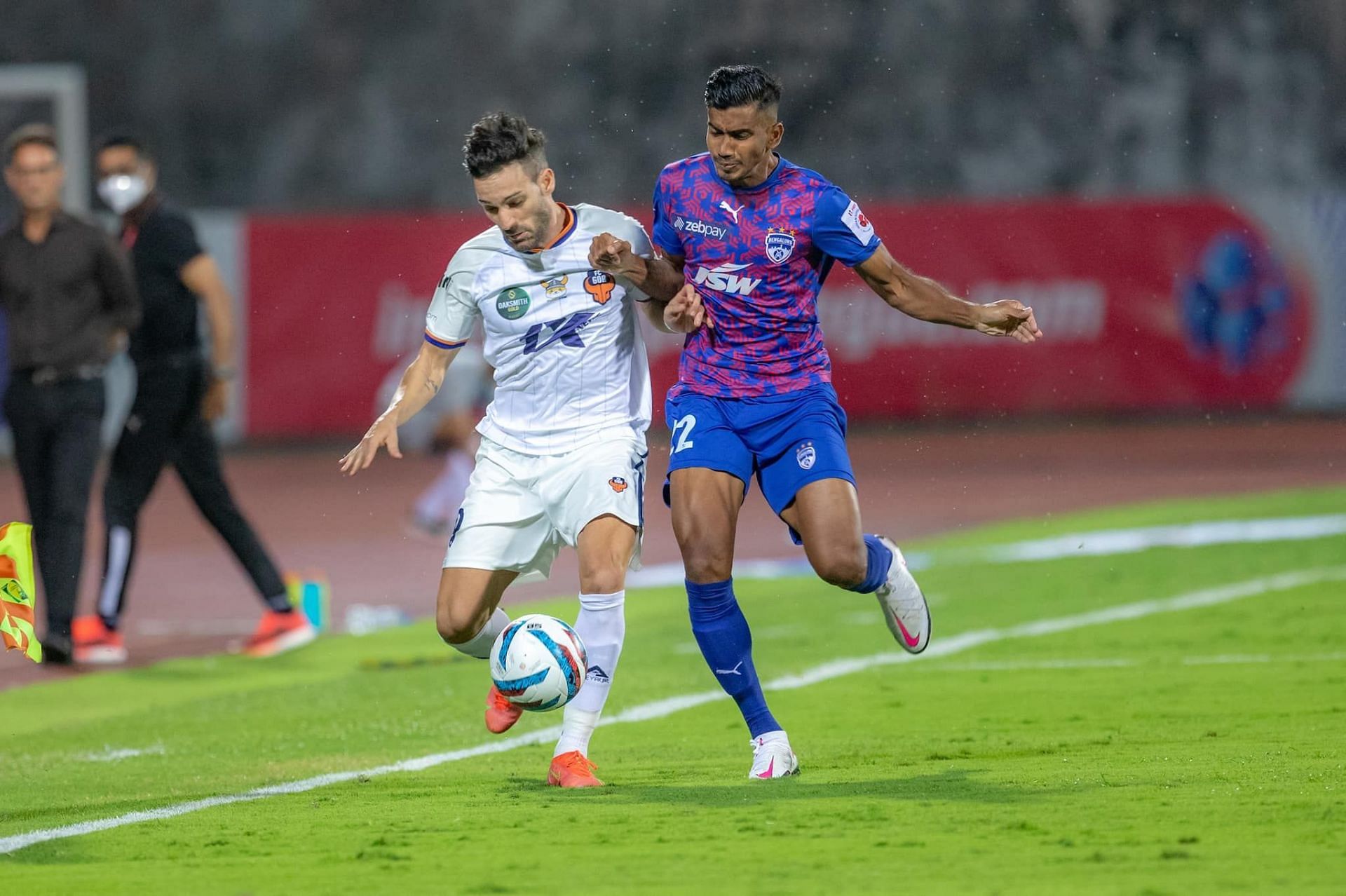 The match ended 1-1 today. (Image courtesy: ISL Social media)
