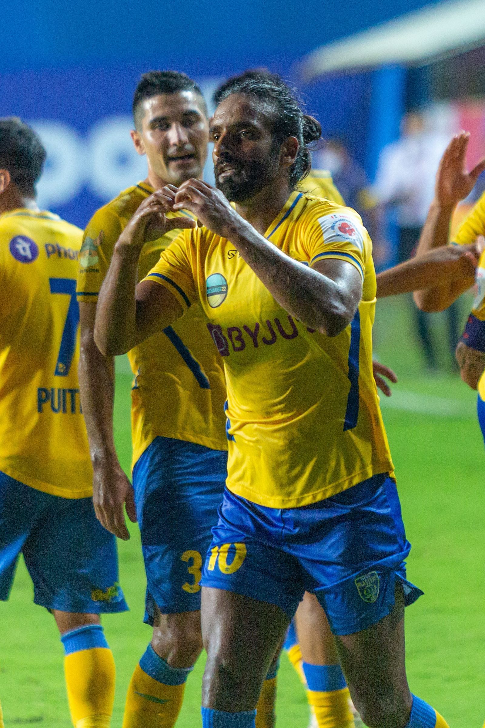 Harmanjot Khabra was on the scoresheet for Kerala Blasters FC against Odisha FC (Image Courtesy: ISL)