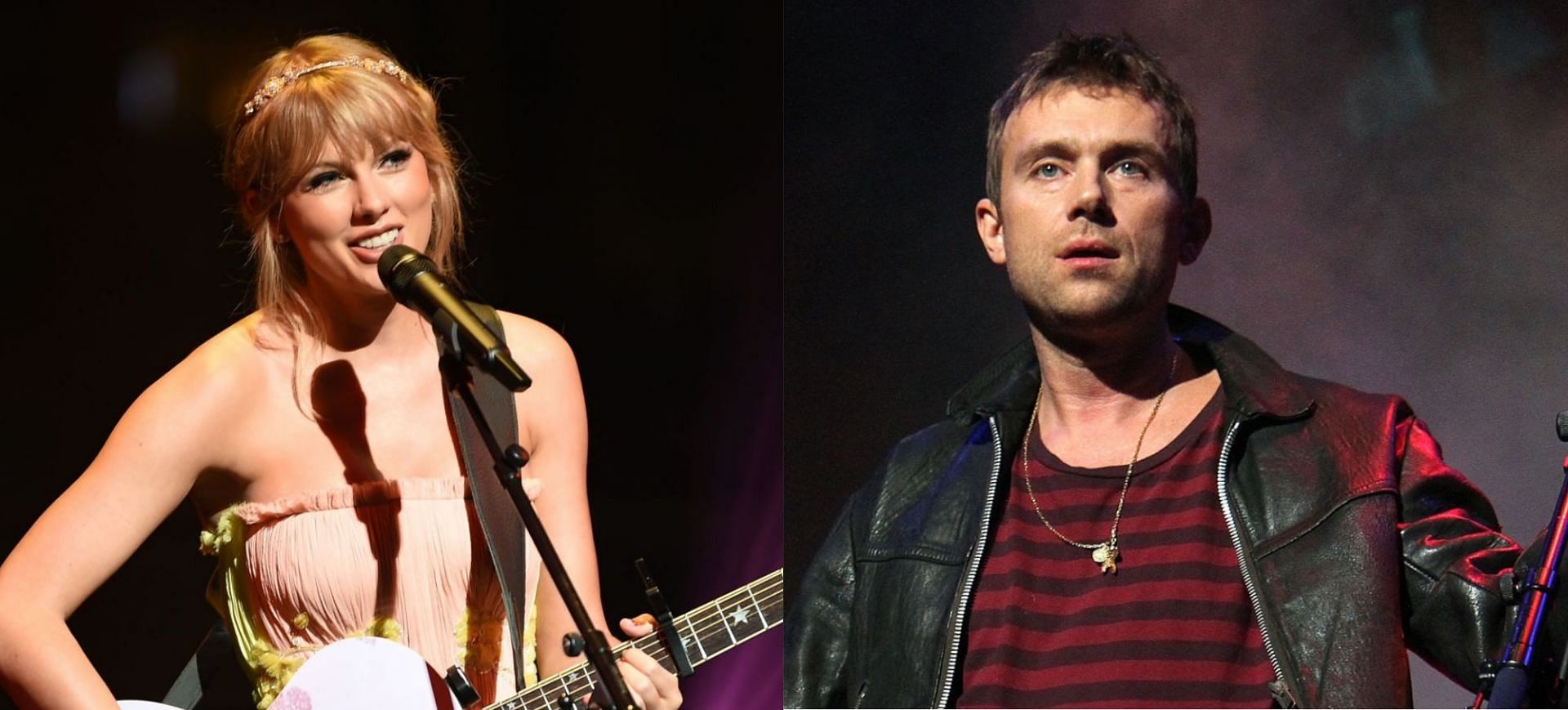 Damon Albarn came under fire after claiming Taylor Swift does not write her own songs (Image via Getty Images)