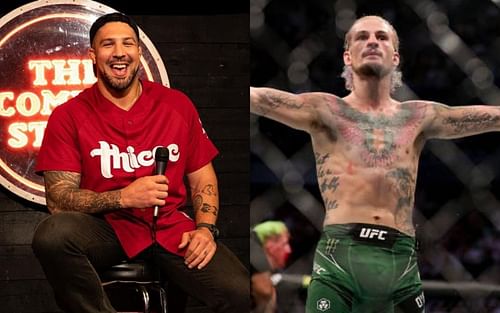 Brendan Schaub (L) and Sean O'Malley (R) via Instagram @brendanschaub and @sugaseanmma