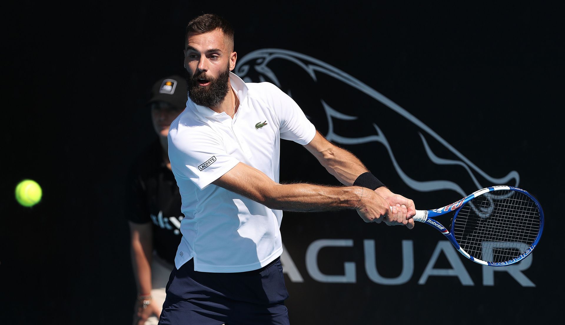 Benoit Paire at the 2020 Men&#039;s ASB Classic