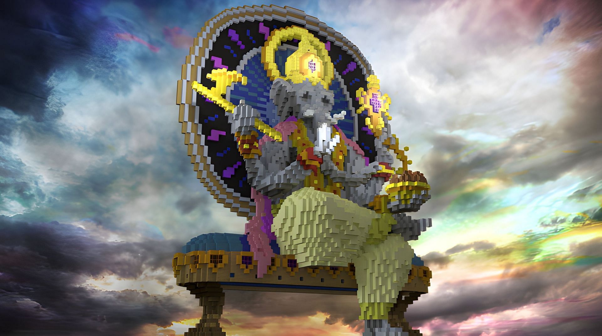 A plethora of Lord Ganesh Minecraft builds can be found around the internet (Image via planetminecraft)