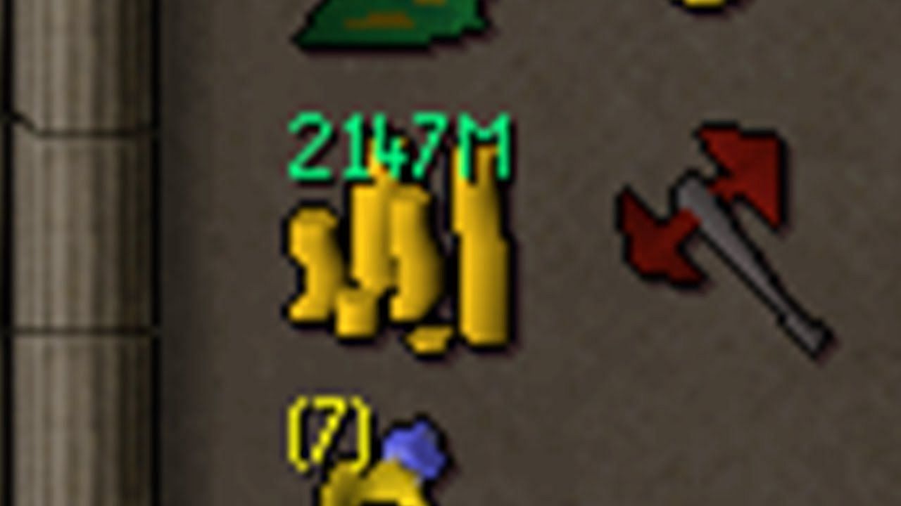 An example of the cap in OSRS (Image via Reddit/PoppaBigPockets-)
