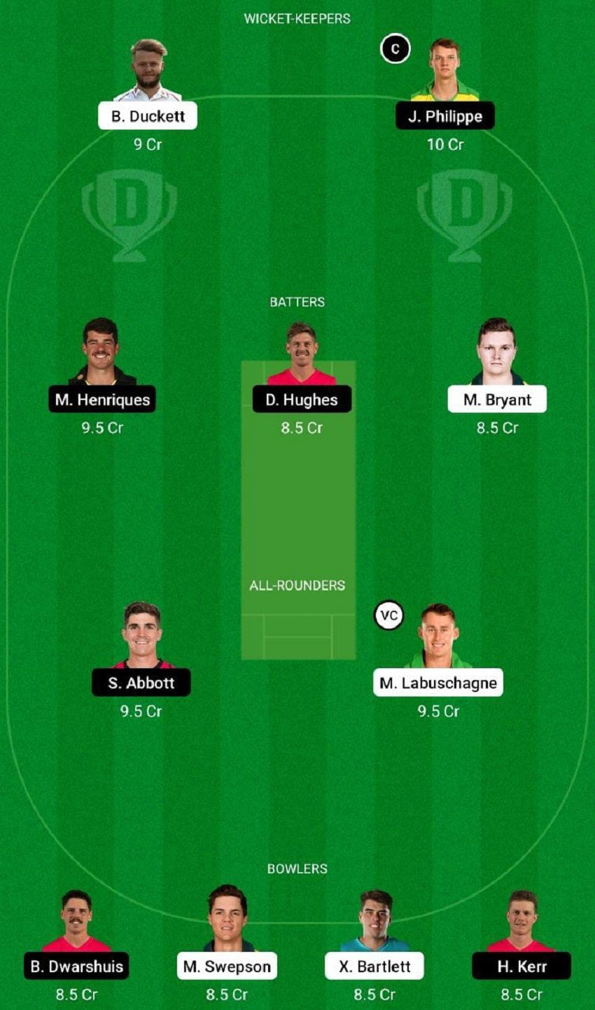 HEA vs SIX Dream11 Fantasy Tip #2