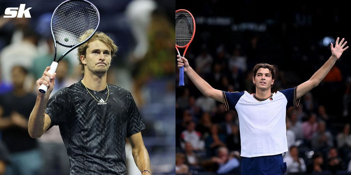 Alexander Zverev and Taylor Fritz.