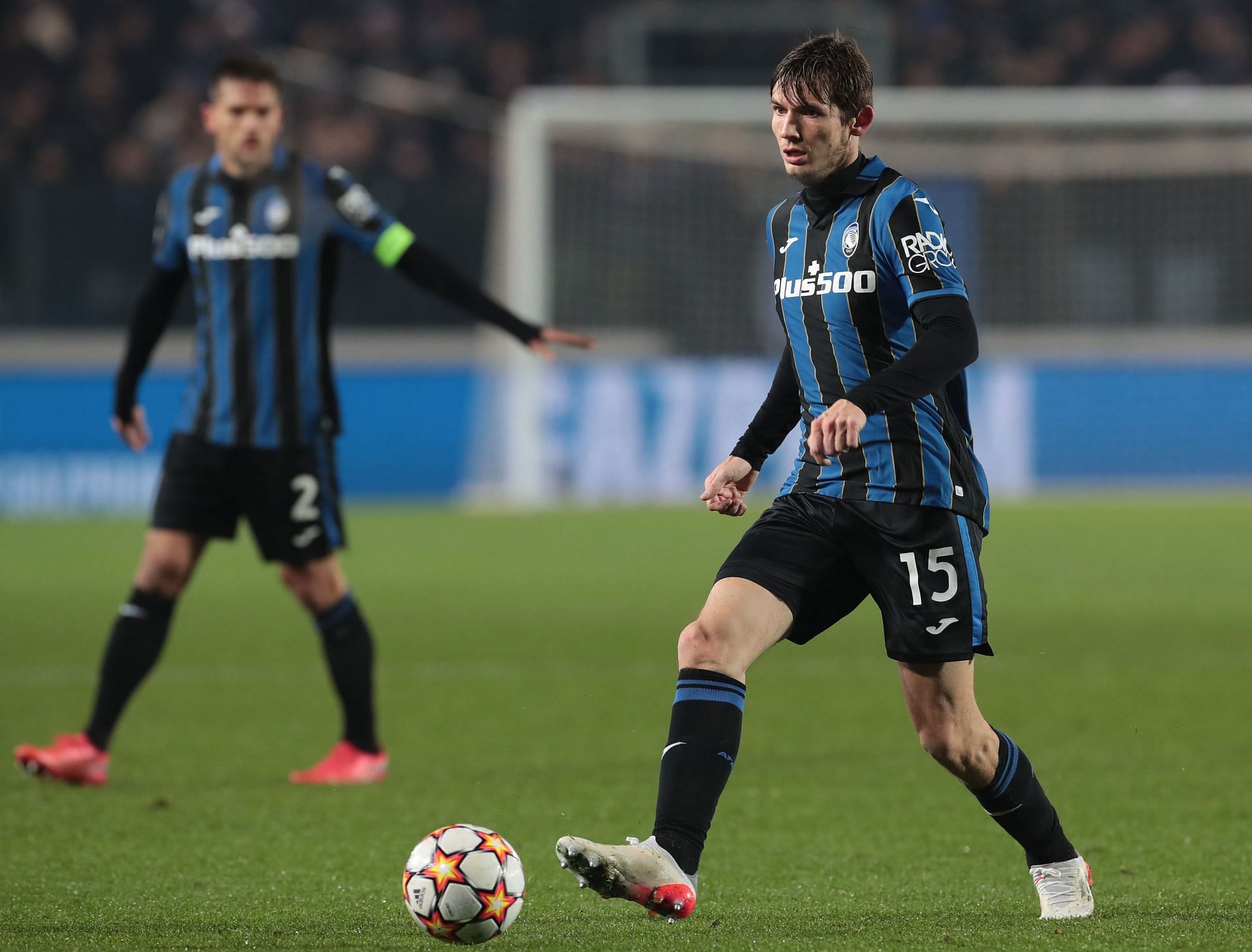 Atalanta in action in the Champions League.