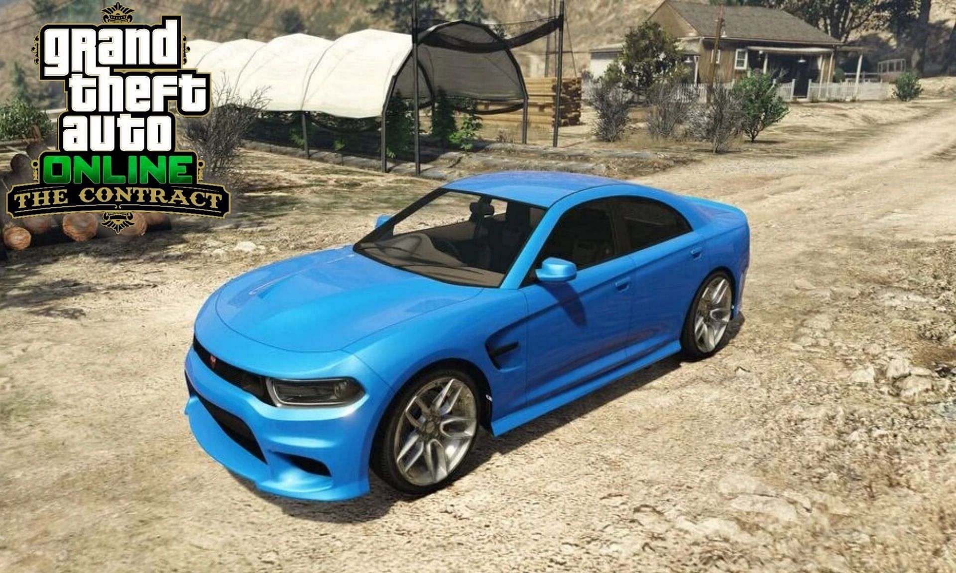 The Contract DLC fastest muscle car (Image via Sportskeeda)