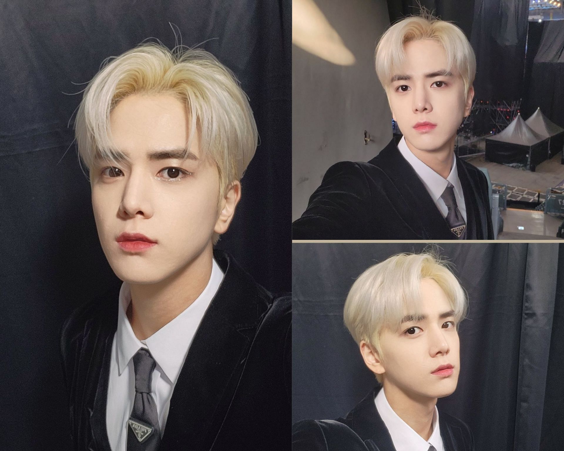 K-Pop singer and actor Younghoon (Images via Twitter/@WE_THE_BOYZ)