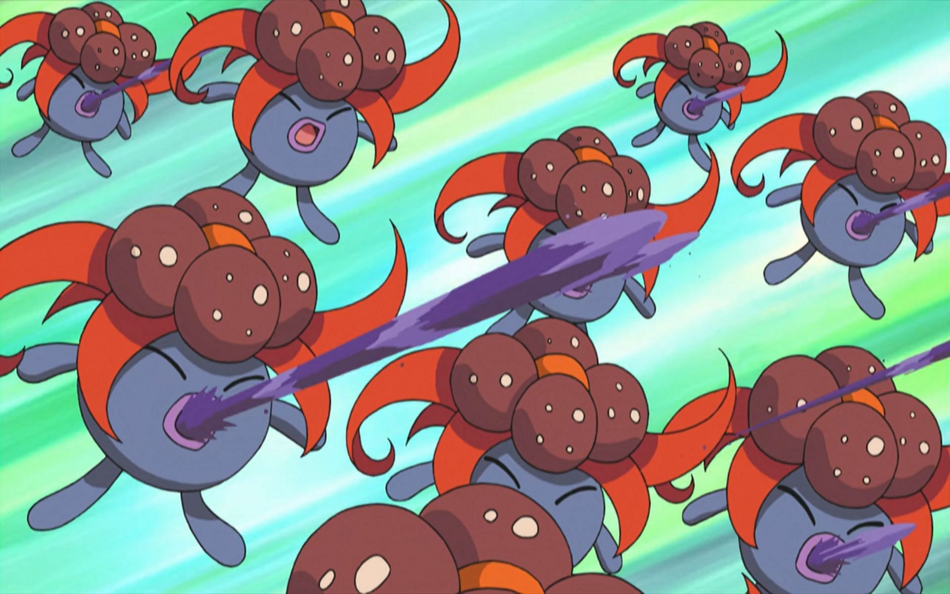 Both Vileplume and Bellossom evolve from Gloom (Image via The Pokemon Company)