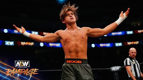 Hook made his AEW debut on Rampage in December 2021.