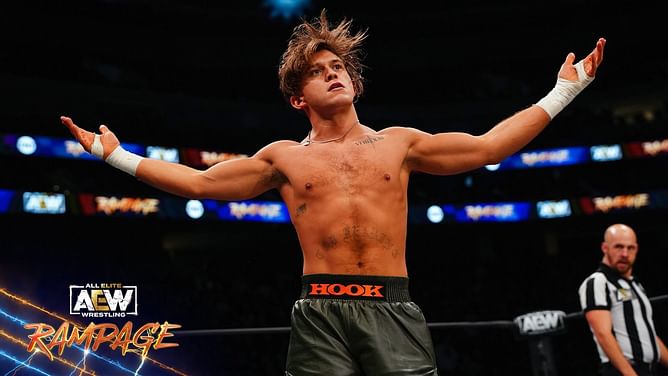 Former WWE Superstar sends message to Hook ahead of match on AEW Rampage