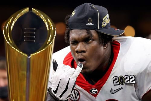 2022 CFP National Championship - Georgia v Alabama - Jordan Davis