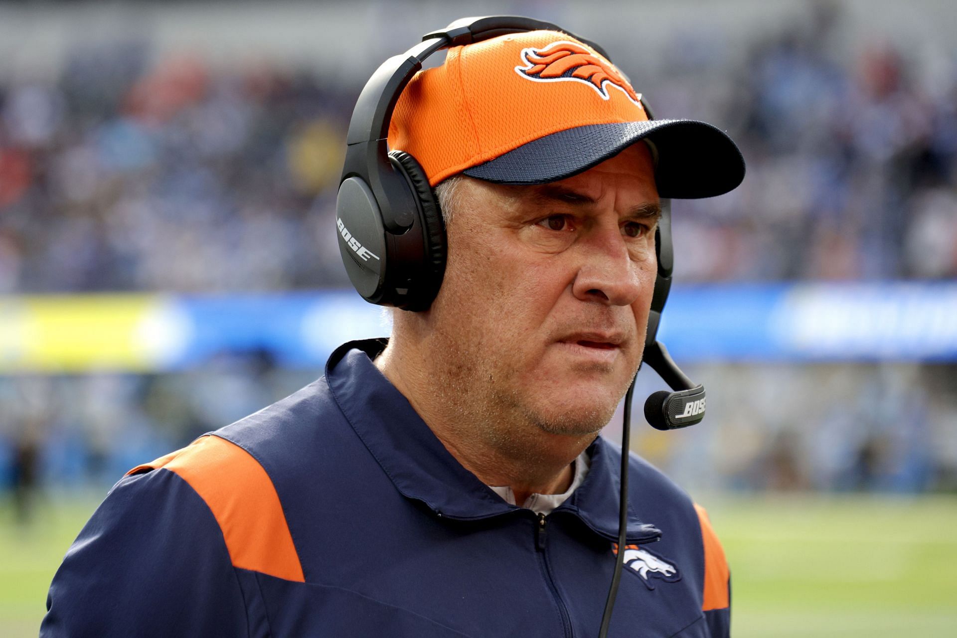 Denver Broncos former head coach Vic Fangio v Los Angeles Chargers