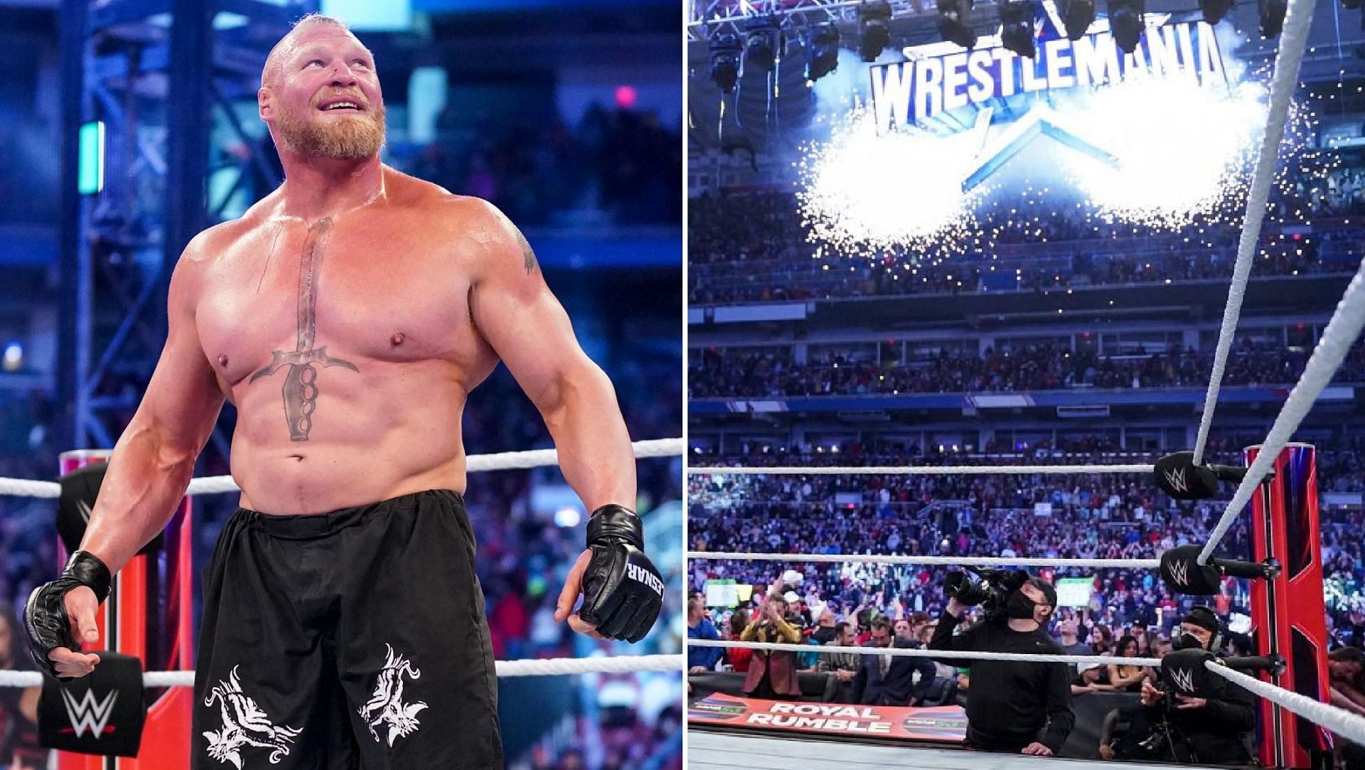 Brock Lesnar is heading to the main event of WrestleMania 38