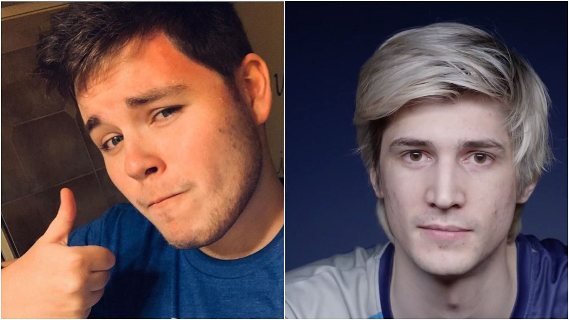 ConnnorEatsPants (pictured left) jests that xQc could plead insanity in court, citing his Twitch streams as proof (Image via Sportskeeda)