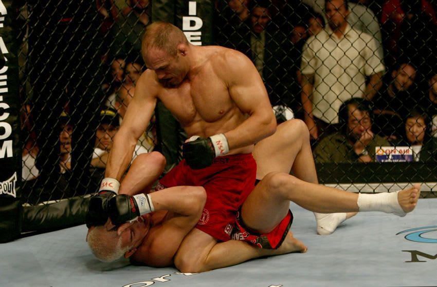 Randy Couture dominated Tito Ortiz in their title unification bout at UFC 44