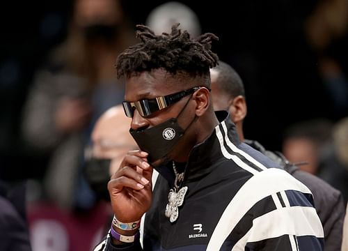 Antonio Brown at Memphis Grizzlies v Brooklyn Nets