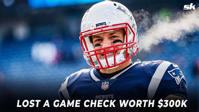 "Lost a game check worth $300K, didn't care one bit about it" - Rob Gronkowski recalls the time he was glad to be suspended