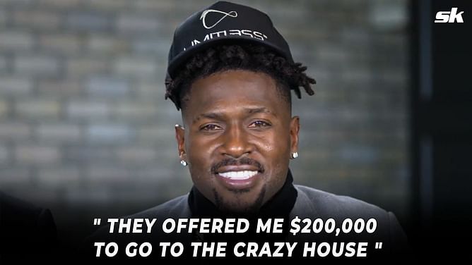 "They offered me $200,000 to go to the crazy house" - Antonio Brown claims Buccaneers offered him money to fit their mental illness narrative