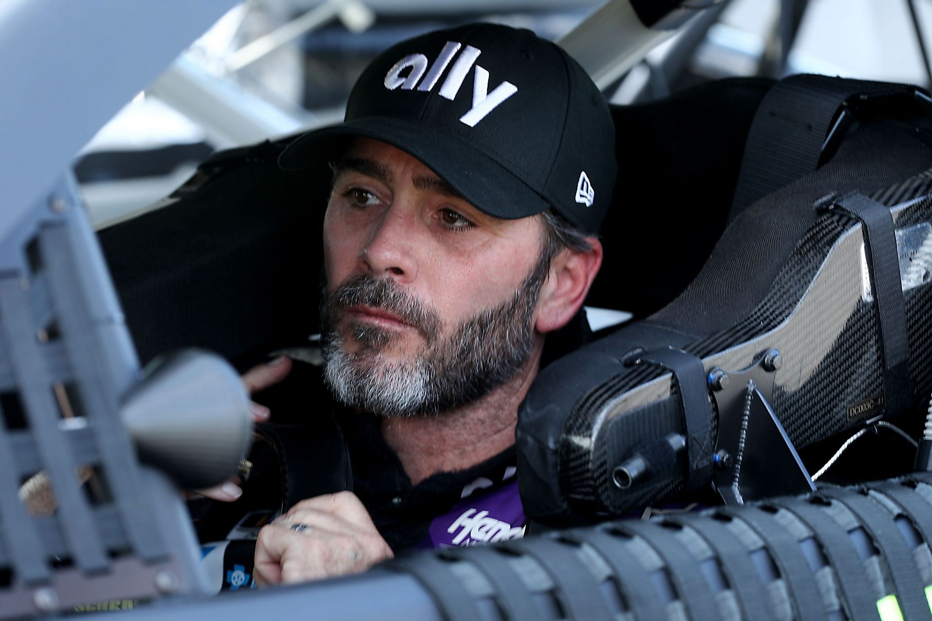 Former NASCAR driver Jimmie Johnson during his final season in 2020