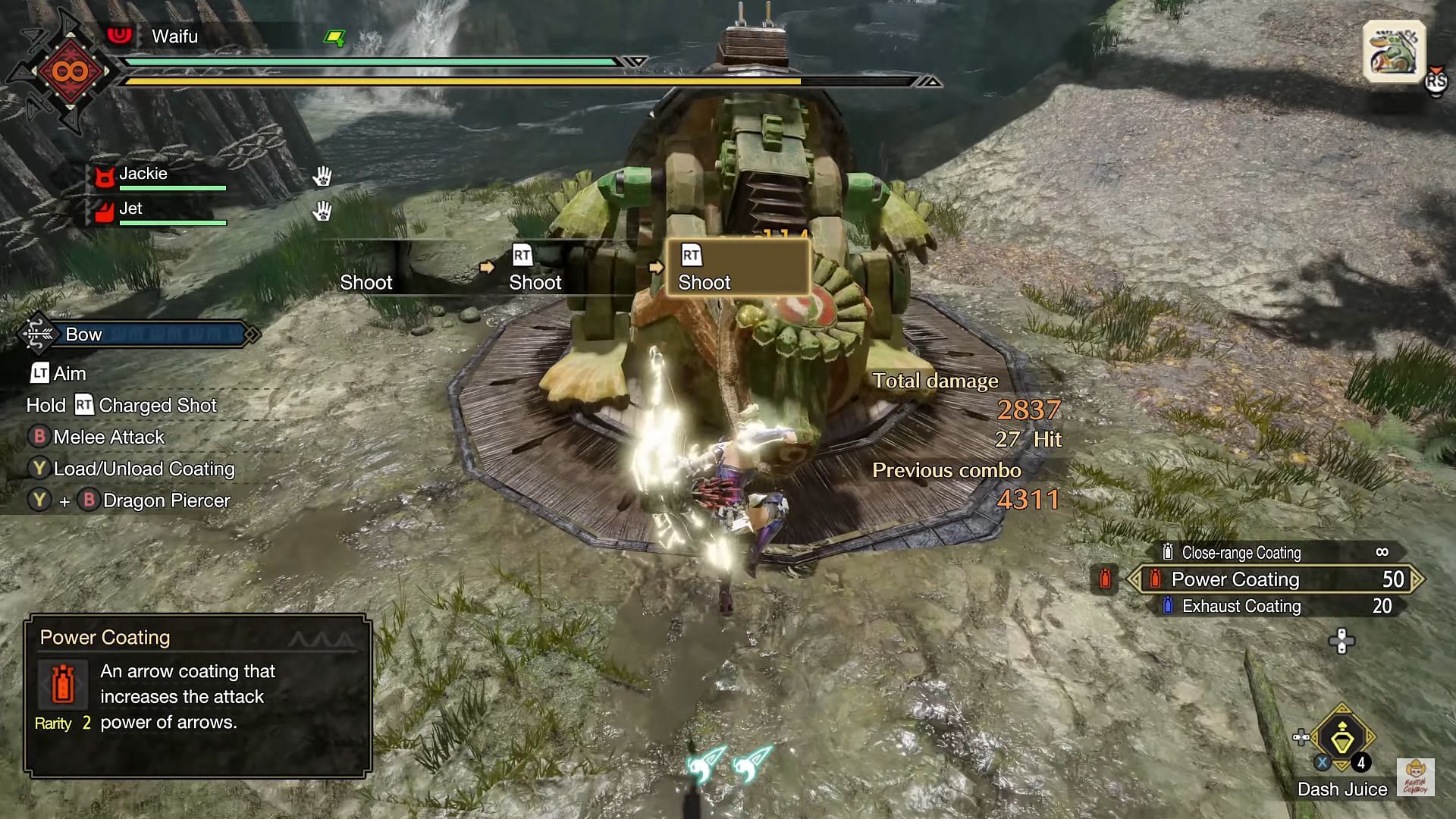 Rapid Fire bows are the most balanced in Monster Hunter Rise (Image via FightinCowboy/Youtube)