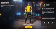 Free Fire में Wolfrahh (Image via Garena)