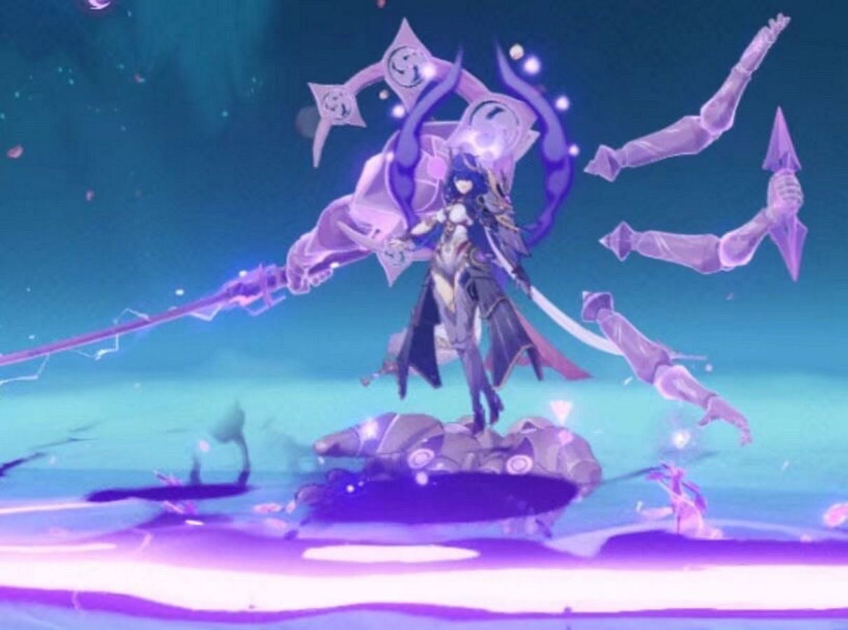 A blurry image of the boss at some in-game location (Image via Wangsheng Funeral Parlor Discord)