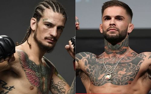 Sean O'Malley (left) has shot down a potential Cody Garbrandt (right) fight