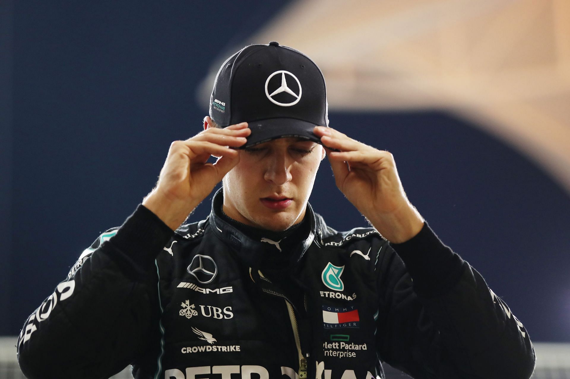 George Russell will be driving for Mercedes in 2022 (Pool/Getty Images)