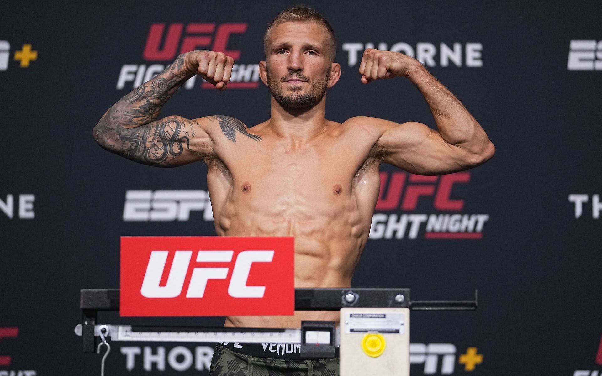 TJ Dillashaw has provided fans with an update regarding his impending return to competition