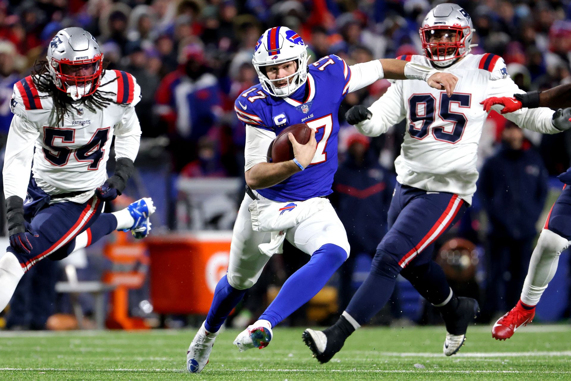 Buffalo Bills get revenge against New England Patriots, take over AFC East  lead with 33-21 win