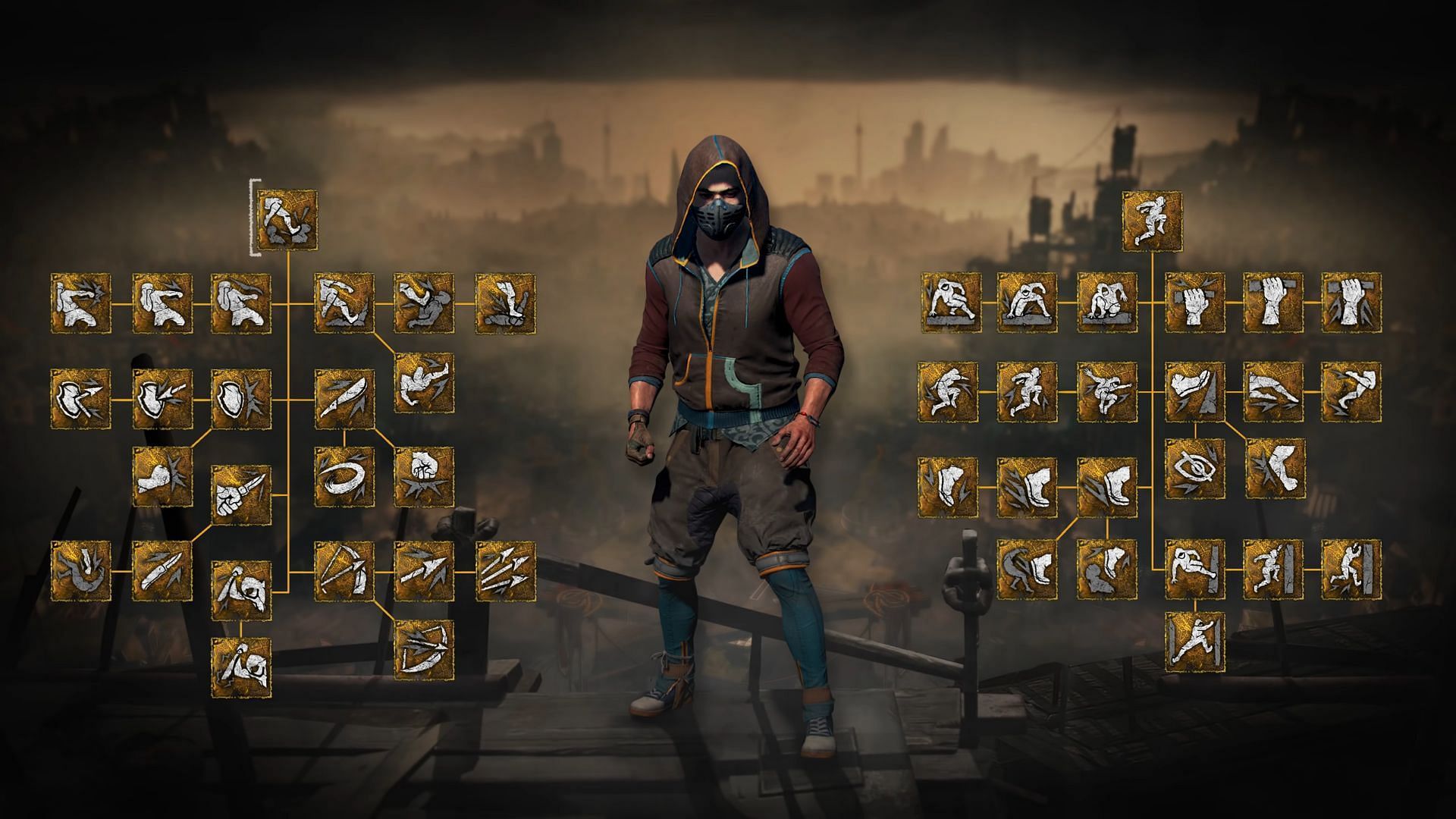 Customization includes skills trees, gear, and weapons (Image via Techland/YouTube)