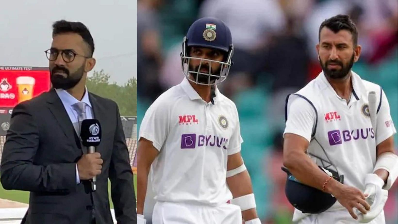 IND vs SA 2021: Dinesh Karthik says it&#39;s &quot;end of long rope&quot; for Cheteshwar Pujara and Ajinkya Rahane