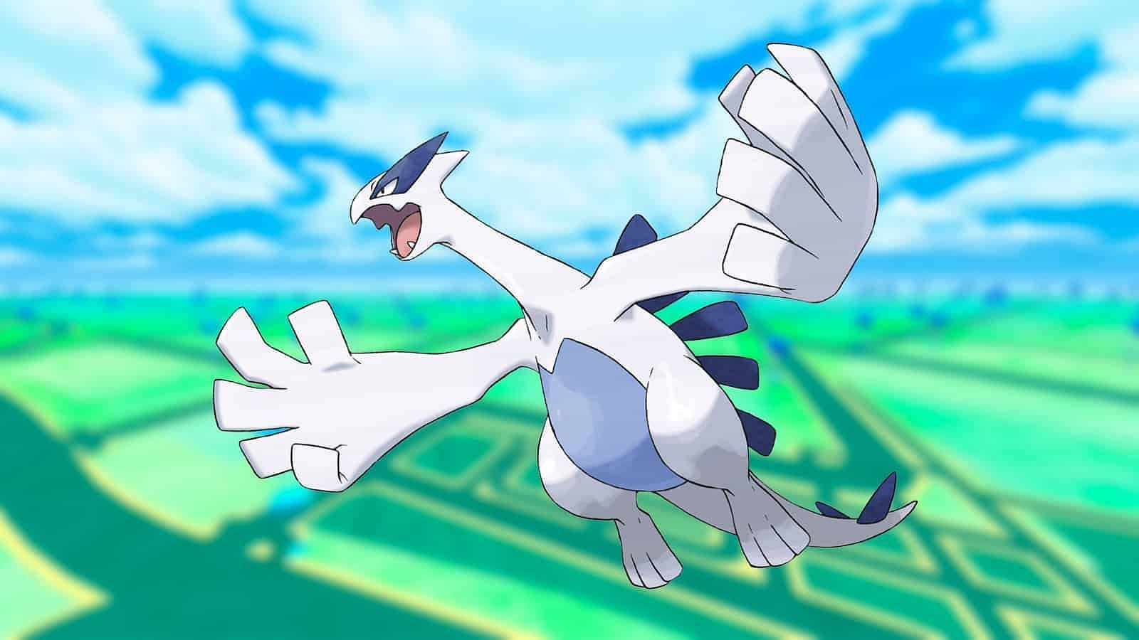 Lugia sports one of the highest defensive stats in the game (Image via Niantic)