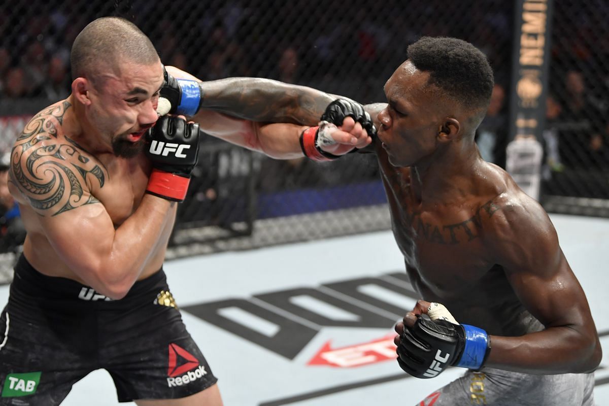 Israel Adesanya went from interim champion to undisputed champion when he stopped Robert Whittaker at UFC 243